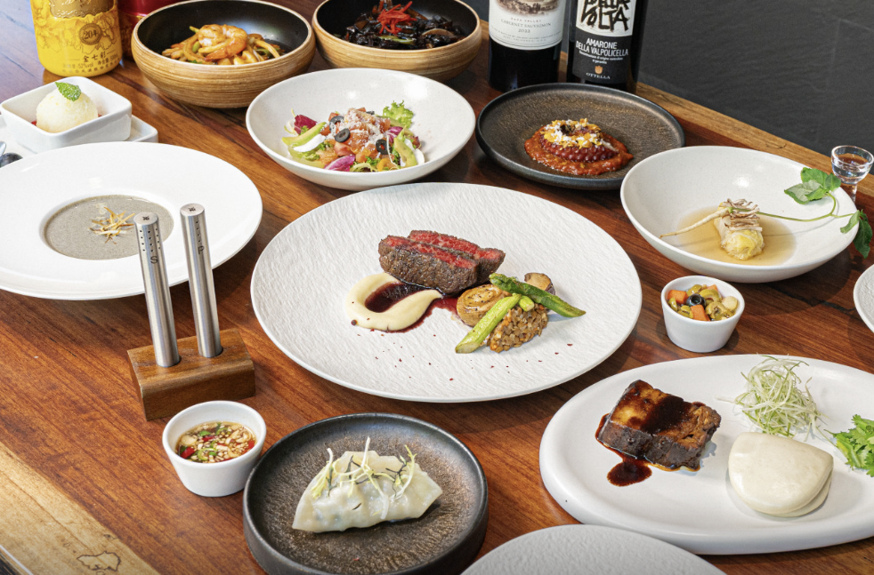 방배동 레스토랑 코스요리 테이블 세팅